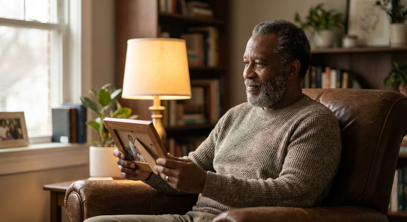 Senior couple planning for the future with final expense insurance